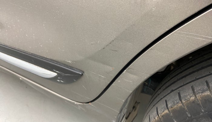 2018 Maruti Swift ZXI AMT, Petrol, Automatic, 35,174 km, Rear left door - Minor scratches