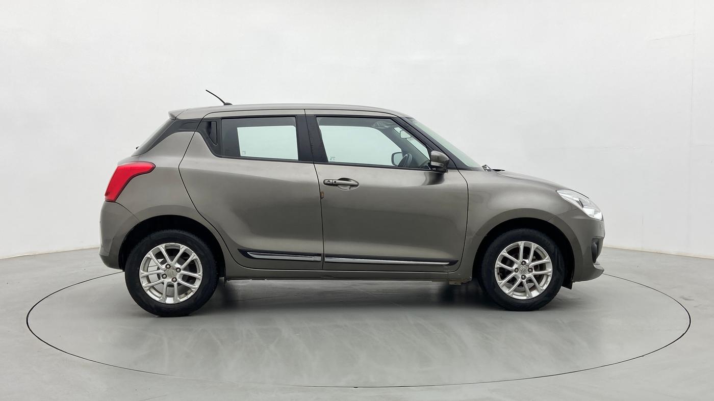 2018 Maruti Swift ZXI AMT, Petrol, Automatic, 35,174 km, Right Side View