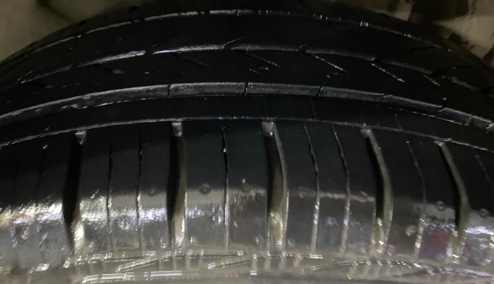 2018 Tata Tiago XZA PETROL, Petrol, Automatic, 27,449 km, Left Rear Tyre Tread