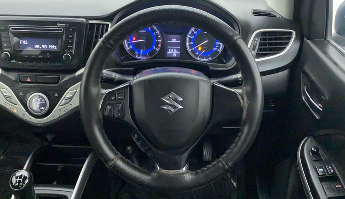 2017 Maruti Baleno DELTA PETROL 1.2, Petrol, Manual, 51,814 km, Steering Wheel Close Up