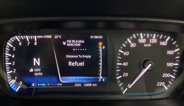 2021 Tata PUNCH CREATIVE  AMT, Petrol, Automatic, 12,600 km, Odometer Image