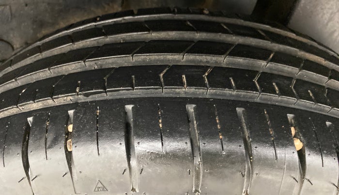 2021 Tata PUNCH CREATIVE  AMT, Petrol, Automatic, 12,600 km, Left Rear Tyre Tread