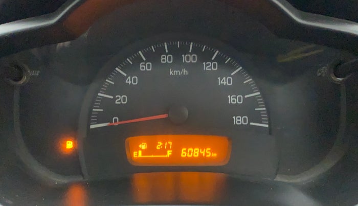 2015 Maruti Celerio VXI, Petrol, Manual, 60,841 km, Odometer Image