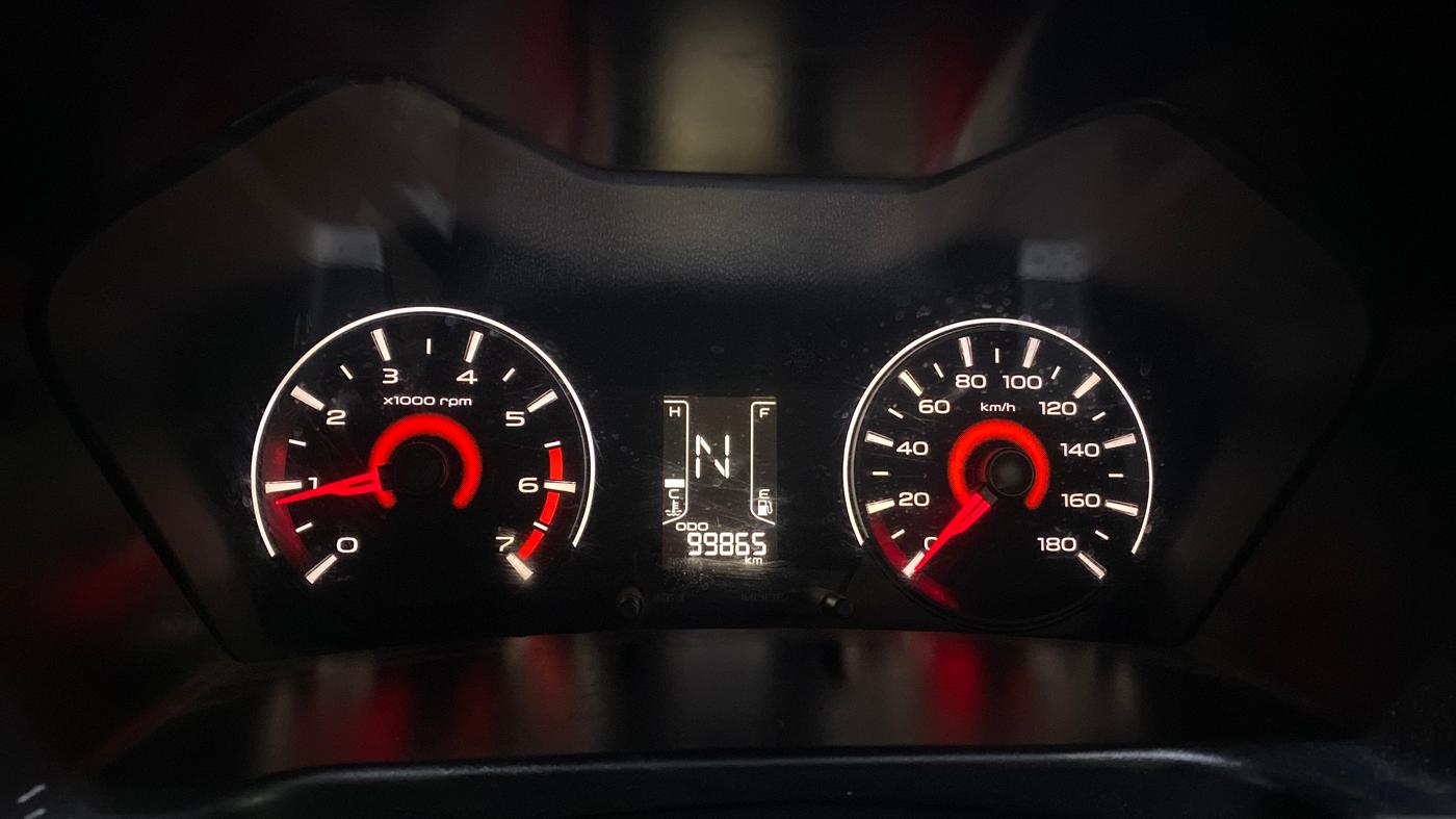 2017 Mahindra KUV 100 NXT K8 P 6 STR, Petrol, Manual, 99,858 km, Odometer Image