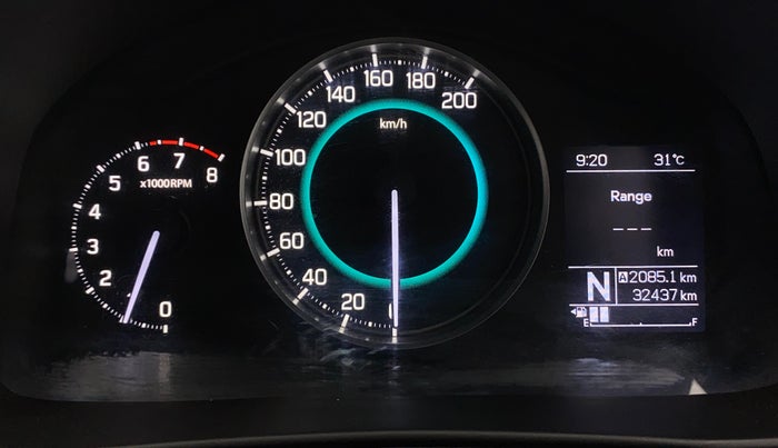 2023 Maruti IGNIS ZETA 1.2 AMT, Petrol, Automatic, 32,433 km, Odometer Image