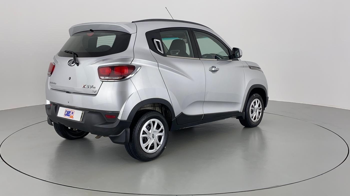 2016 Mahindra Kuv100 K6+ 6 STR, Petrol, Manual, 19,235 km, Right Back Diagonal