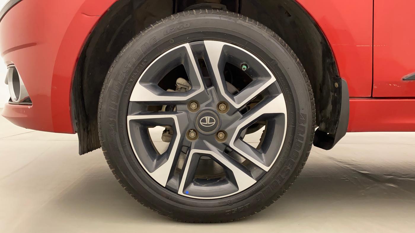 2019 Tata TIGOR XZ PLUS PETROL, Petrol, Manual, 25,712 km, Left Front Wheel