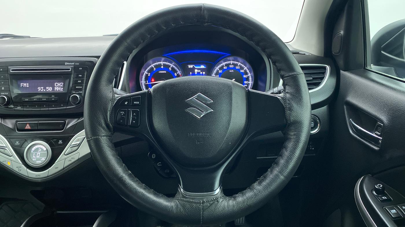 2018 Maruti Baleno ZETA 1.2 K12, Petrol, Manual, 22,161 km, Steering Wheel Close Up