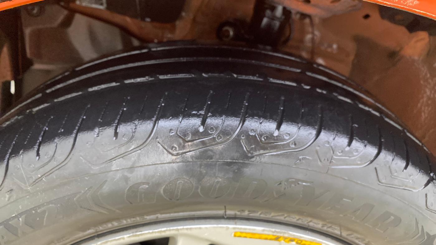 2015 Honda Jazz 1.2L I-VTEC V AT, Petrol, Automatic, 71,348 km, Left Front Tyre Tread