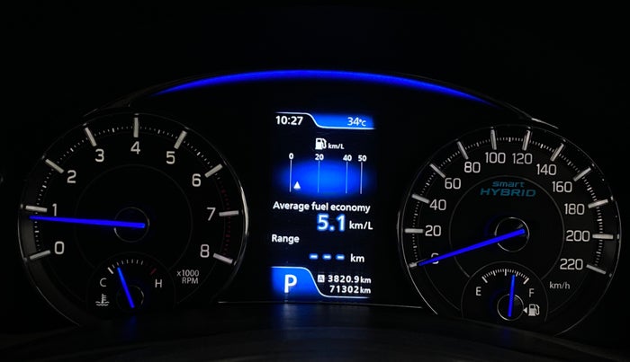 2018 Maruti Ciaz ZETA AT 1.5  SHVS PETROL, Petrol, Automatic, 71,295 km, Odometer Image