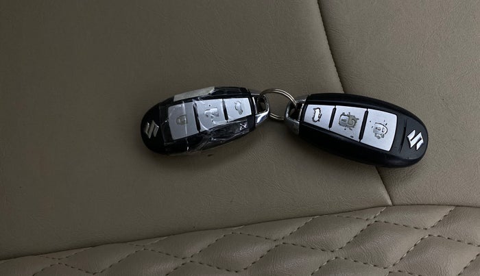 2018 Maruti Ciaz ZETA AT 1.5  SHVS PETROL, Petrol, Automatic, 71,295 km, Key Close Up