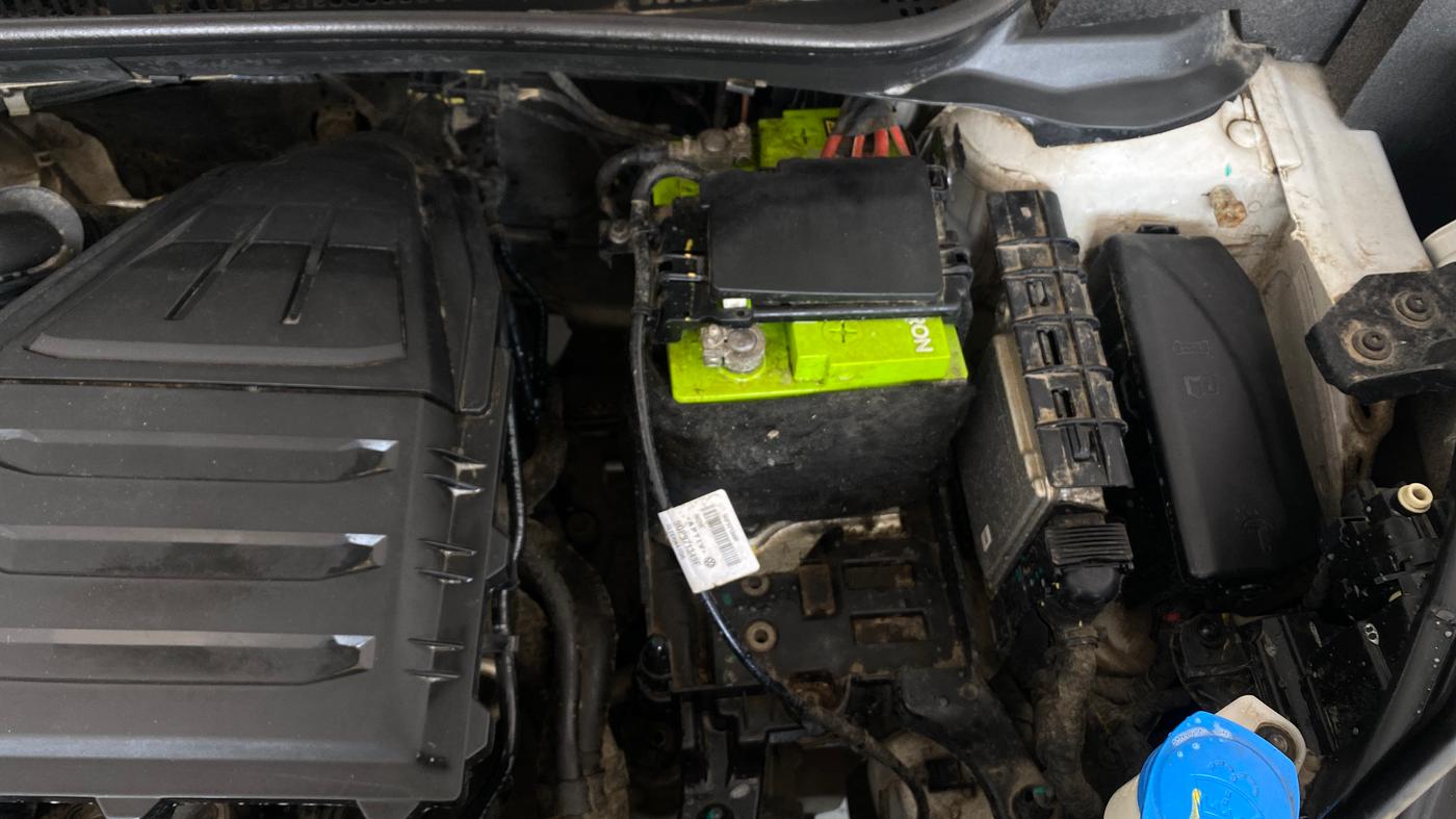 2022 Skoda KUSHAQ AMBITION 1.0L TSI MT, Petrol, Manual, 44,955 km, Engine View - Left