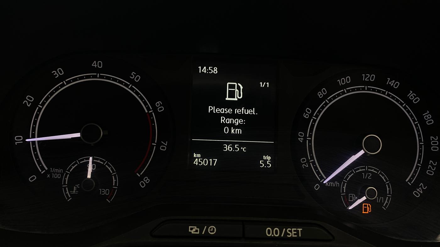 2022 Skoda KUSHAQ AMBITION 1.0L TSI MT, Petrol, Manual, 44,955 km, Odometer Image