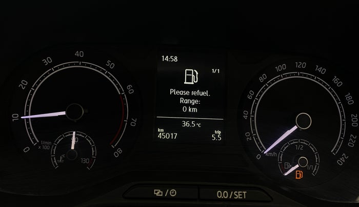 2022 Skoda KUSHAQ AMBITION 1.0L TSI MT, Petrol, Manual, 45,014 km, Odometer Image