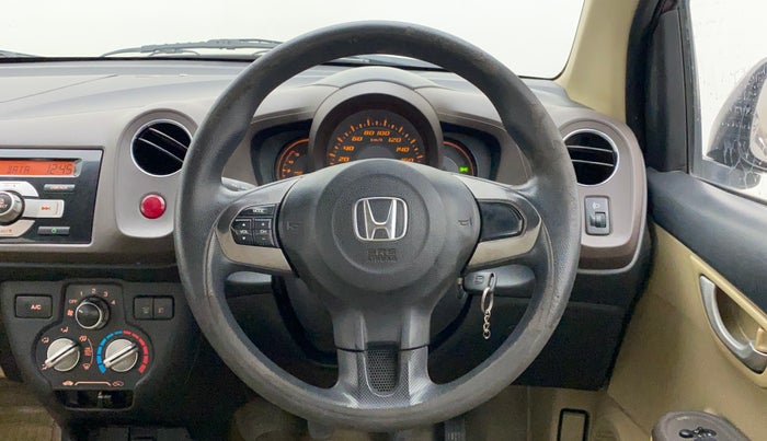 2013 Honda Amaze 1.5L I-DTEC VX, Diesel, Manual, 86,069 km, Steering Wheel Close Up