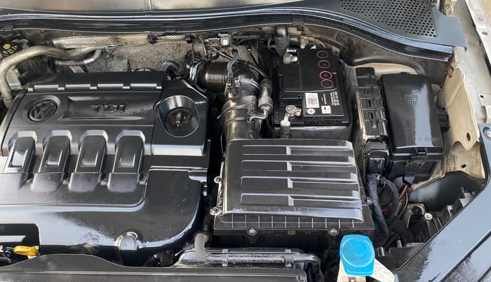 2018 Volkswagen TIGUAN HIGHLINE TDI AT, Diesel, Automatic, 1,43,834 km, Engine View - Left
