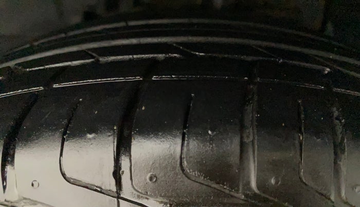 2021 Tata NEXON XZA PLUS SUNROOF PETROL, Petrol, Automatic, 11,781 km, Left Front Tyre Tread