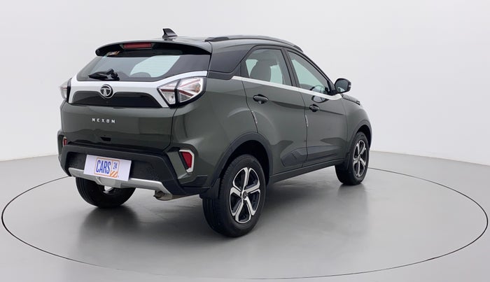 2021 Tata NEXON XZA PLUS SUNROOF PETROL, Petrol, Automatic, 11,781 km, Right Back Diagonal