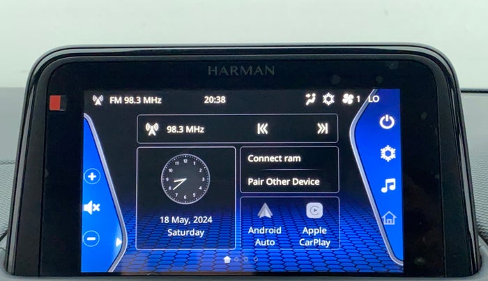 2021 Tata NEXON XZA PLUS SUNROOF PETROL, Petrol, Automatic, 11,781 km, Infotainment System