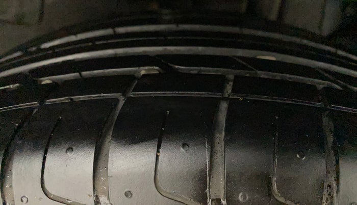 2021 Tata NEXON XZA PLUS SUNROOF PETROL, Petrol, Automatic, 11,781 km, Left Rear Tyre Tread