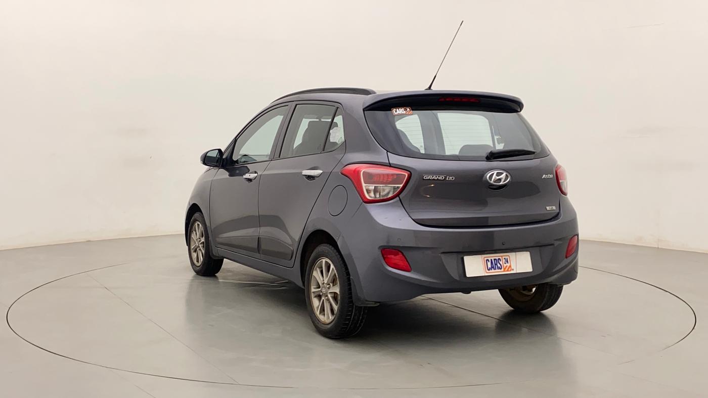 2015 Hyundai Grand i10 ASTA (O) 1.2 KAPPA VTVT, Petrol, Manual, 26,517 km, Left Back Diagonal