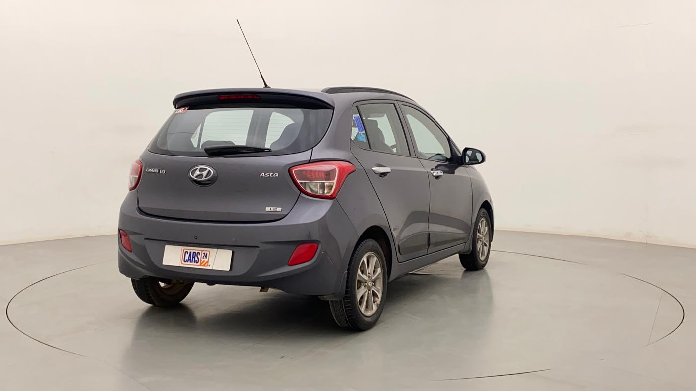 2015 Hyundai Grand i10 ASTA (O) 1.2 KAPPA VTVT, Petrol, Manual, 26,517 km, Right Back Diagonal