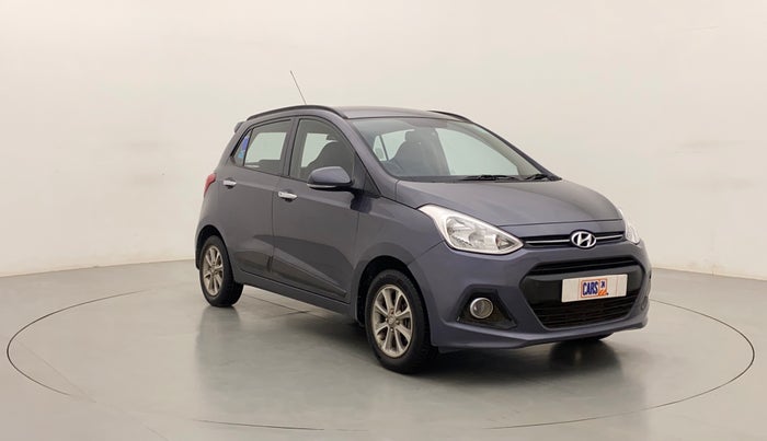 2015 Hyundai Grand i10 ASTA (O) 1.2 KAPPA VTVT, Petrol, Manual, 26,517 km, Right Front Diagonal