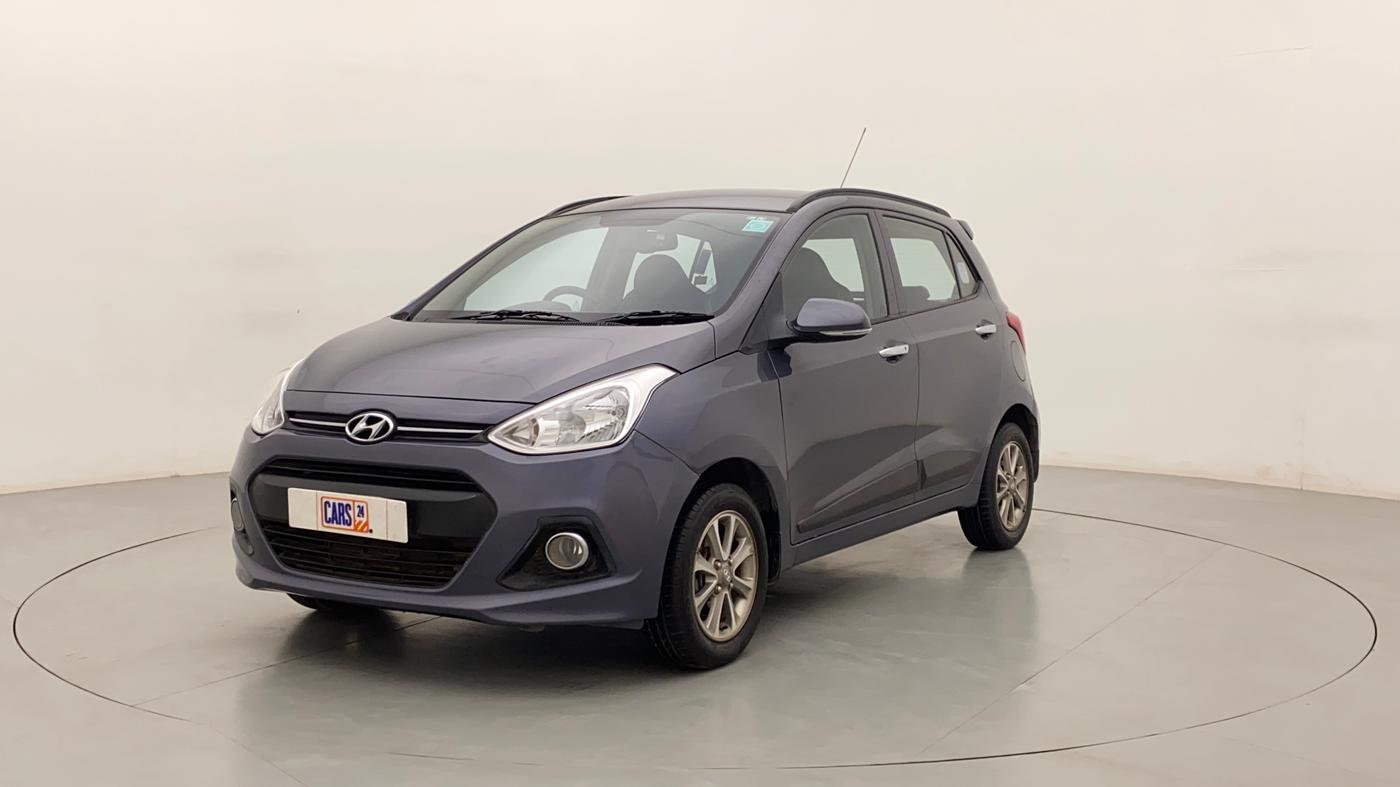 2015 Hyundai Grand i10 ASTA (O) 1.2 KAPPA VTVT, Petrol, Manual, 26,517 km, Left Front Diagonal