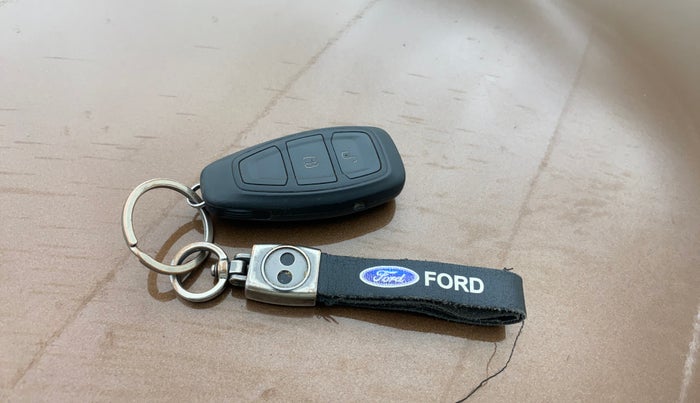 2016 Ford Ecosport TITANIUM 1.5L DIESEL, Diesel, Manual, 1,25,320 km, Key Close Up