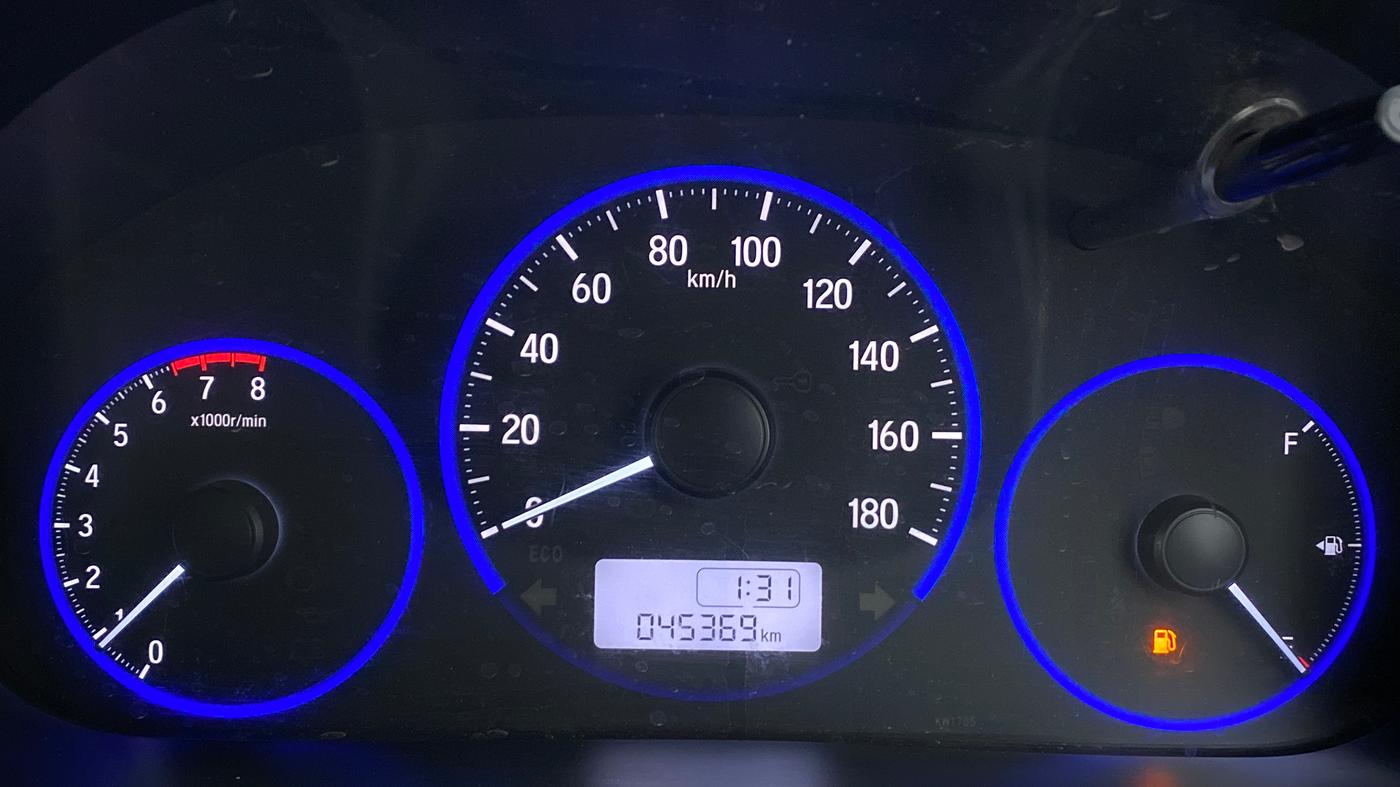 2016 Honda Brio S MT, Petrol, Manual, 45,338 km, Odometer Image