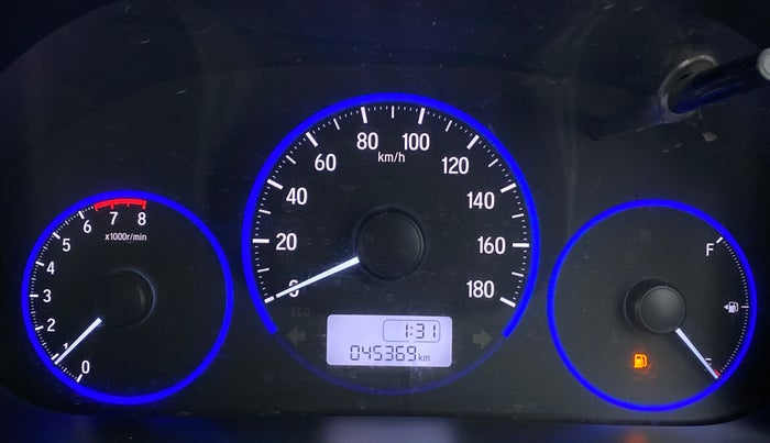 2016 Honda Brio S MT, Petrol, Manual, 45,338 km, Odometer Image