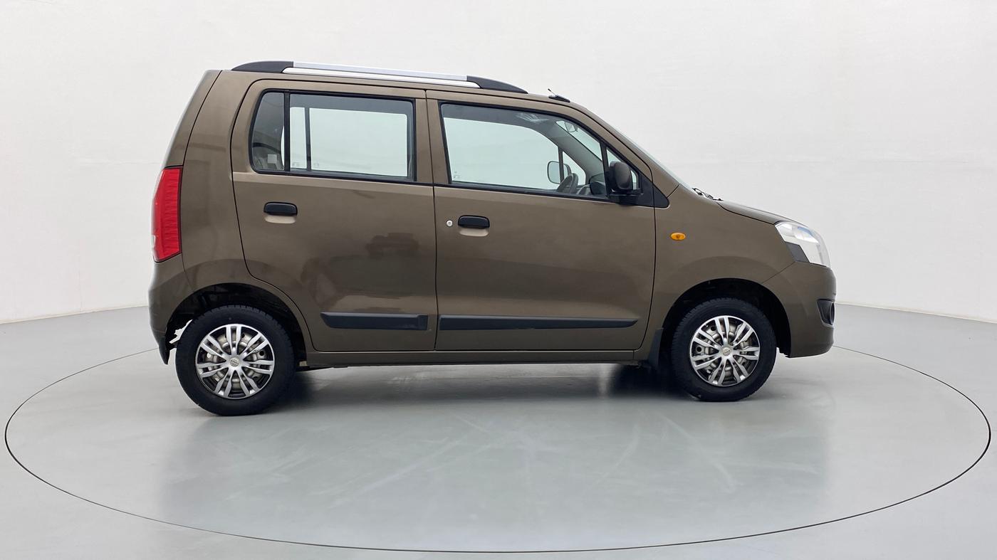 2015 Maruti Wagon R 1.0 LXI CNG, CNG, Manual, 53,086 km, Right Side View