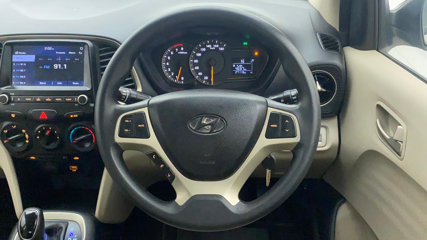 2019 Hyundai NEW SANTRO SPORTZ AMT, Petrol, Automatic, 27,184 km, Steering Wheel Close Up