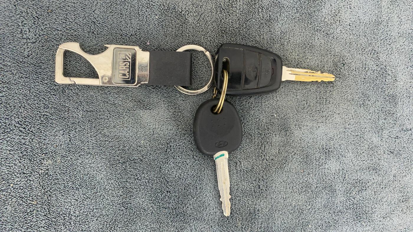 2019 Hyundai NEW SANTRO SPORTZ AMT, Petrol, Automatic, 27,184 km, Key Close Up