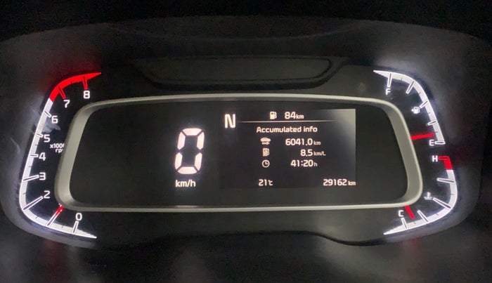 2020 KIA SONET HTX PLUS 1.0 IMT, Petrol, Manual, 29,159 km, Odometer Image