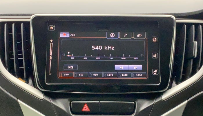 2017 Maruti Baleno ALPHA PETROL 1.2, Petrol, Manual, 5,897 km, Infotainment System