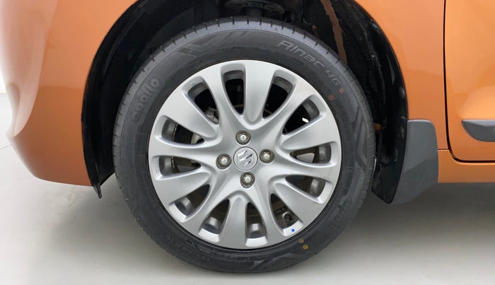 2017 Maruti Baleno ALPHA PETROL 1.2, Petrol, Manual, 5,897 km, Left Front Wheel