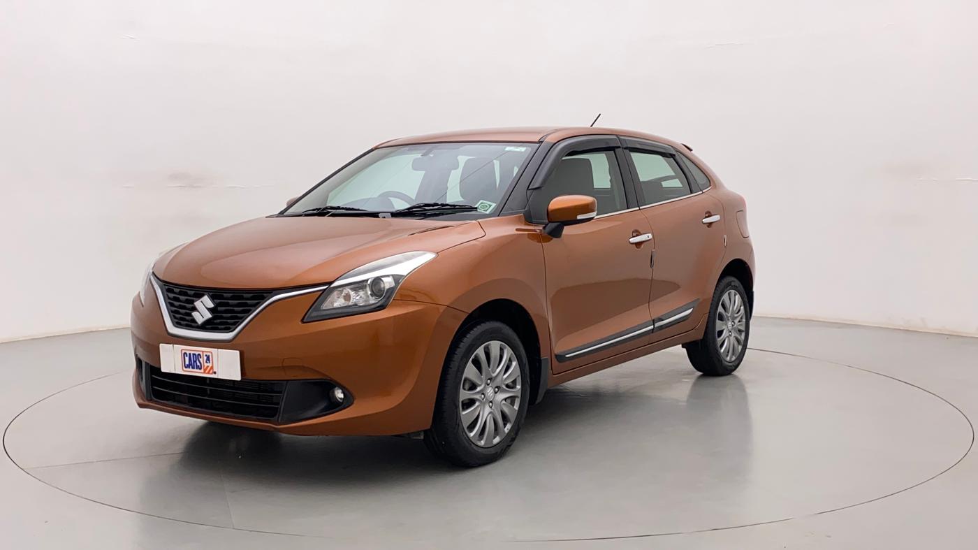 2017 Maruti Baleno ALPHA PETROL 1.2, Petrol, Manual, 5,897 km, Left Front Diagonal