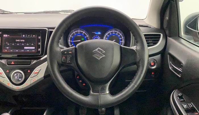 2017 Maruti Baleno ALPHA PETROL 1.2, Petrol, Manual, 5,897 km, Steering Wheel Close Up