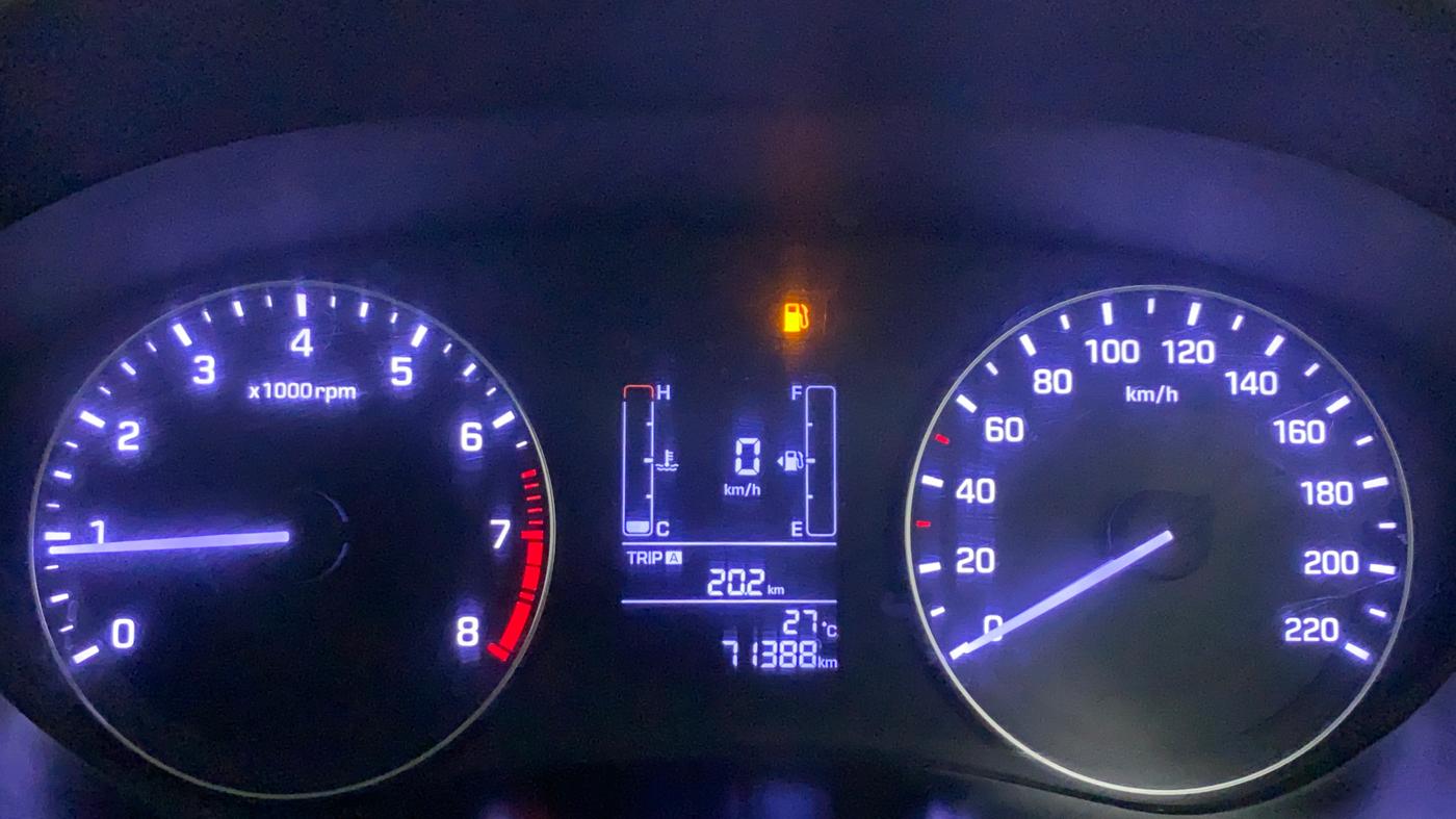 2016 Hyundai Elite i20 MAGNA 1.2, Petrol, Manual, 71,388 km, Odometer Image