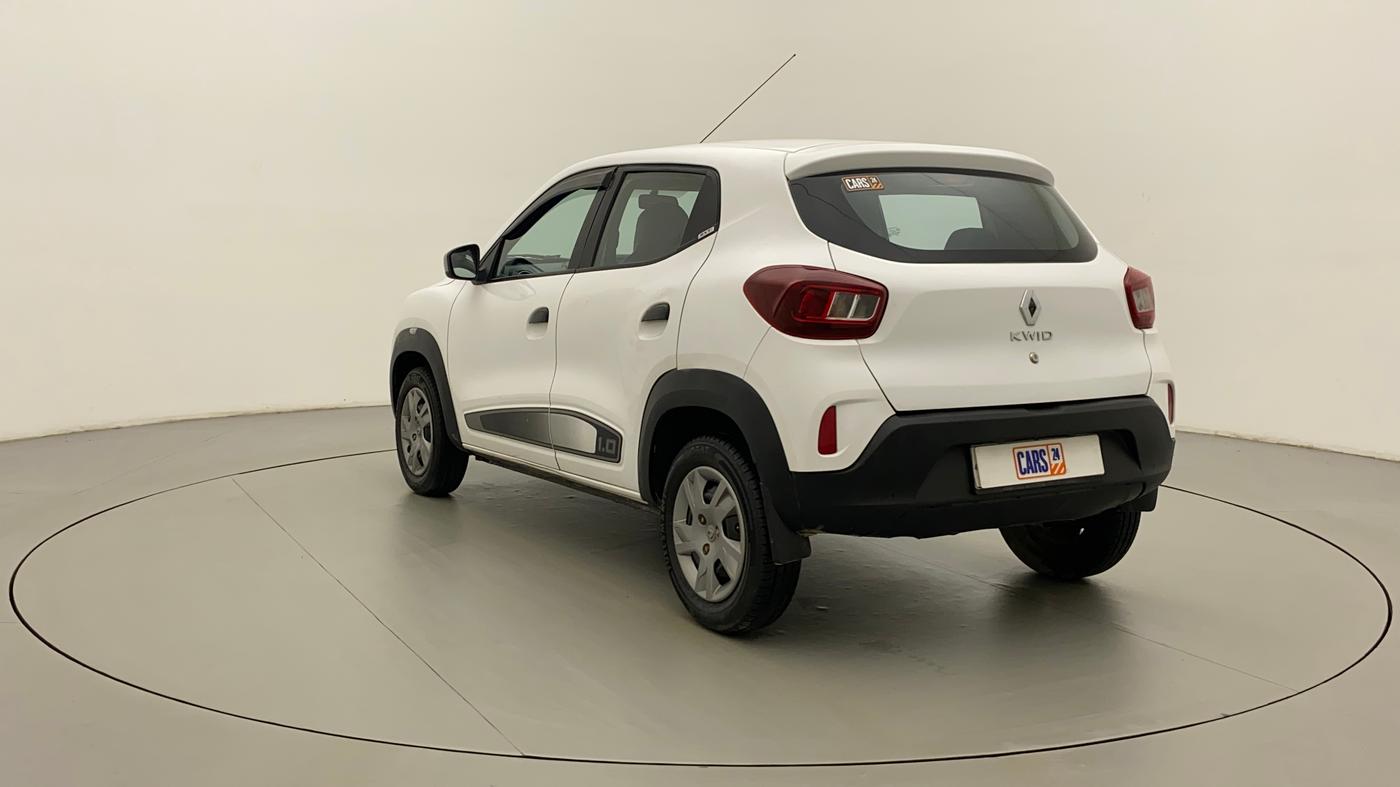 2019 Renault Kwid RXT 1.0 AMT (O), Petrol, Automatic, 25,711 km, Left Back Diagonal