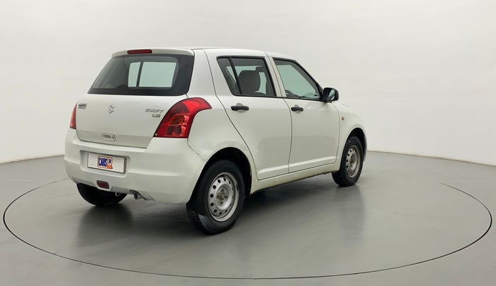 2011 Maruti Swift LXI D, CNG, Manual, 80,296 km, Right Back Diagonal