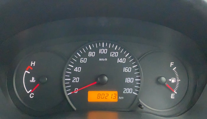 2011 Maruti Swift LXI D, CNG, Manual, 80,296 km, Odometer Image