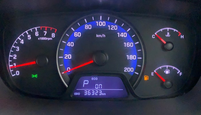 2016 Hyundai Xcent S AT 1.2, Petrol, Automatic, 36,323 km, Odometer Image
