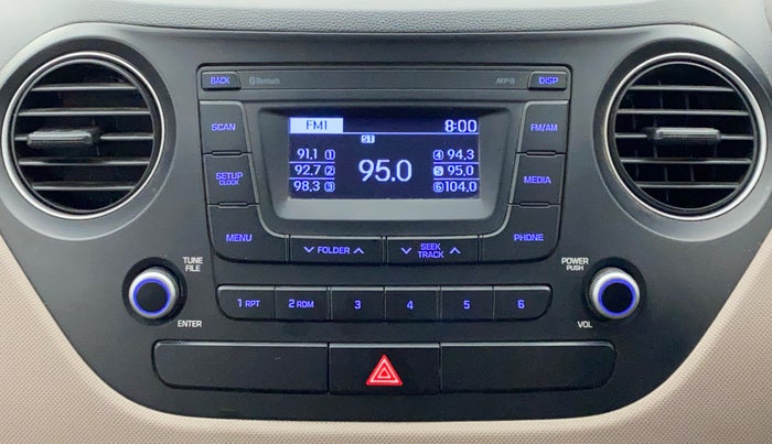 2016 Hyundai Xcent S AT 1.2, Petrol, Automatic, 36,323 km, Infotainment System