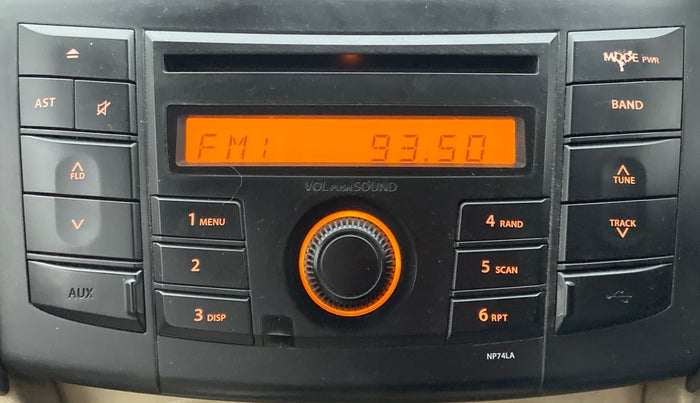 2014 Maruti Swift Dzire VDI, Diesel, Manual, 73,626 km, Infotainment System