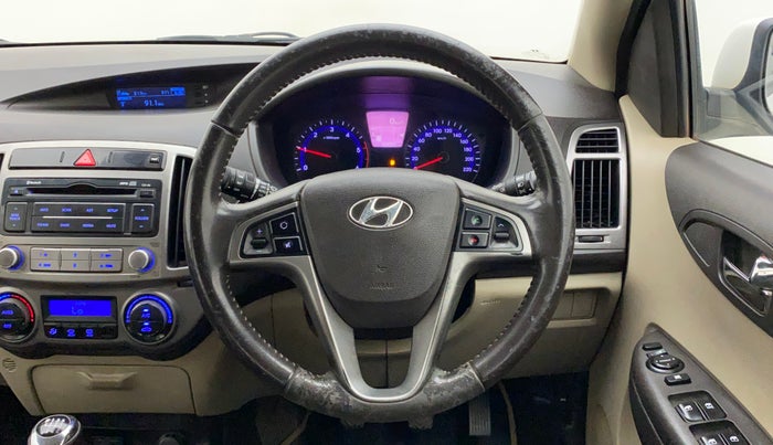2012 Hyundai i20 ASTA 1.4 CRDI, Diesel, Manual, 1,02,029 km, Steering Wheel Close Up