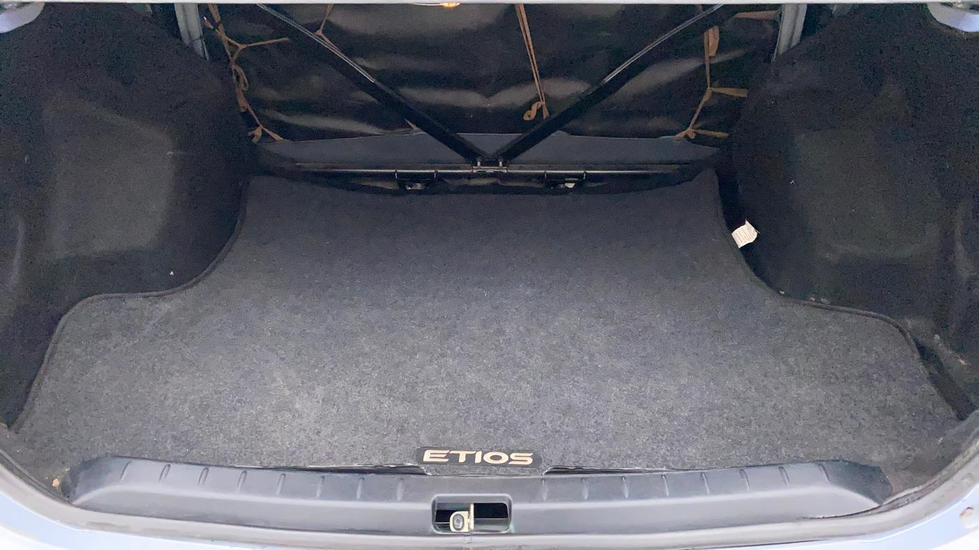 2011 Toyota Etios G, Petrol, Manual, 93,524 km, Boot Inside