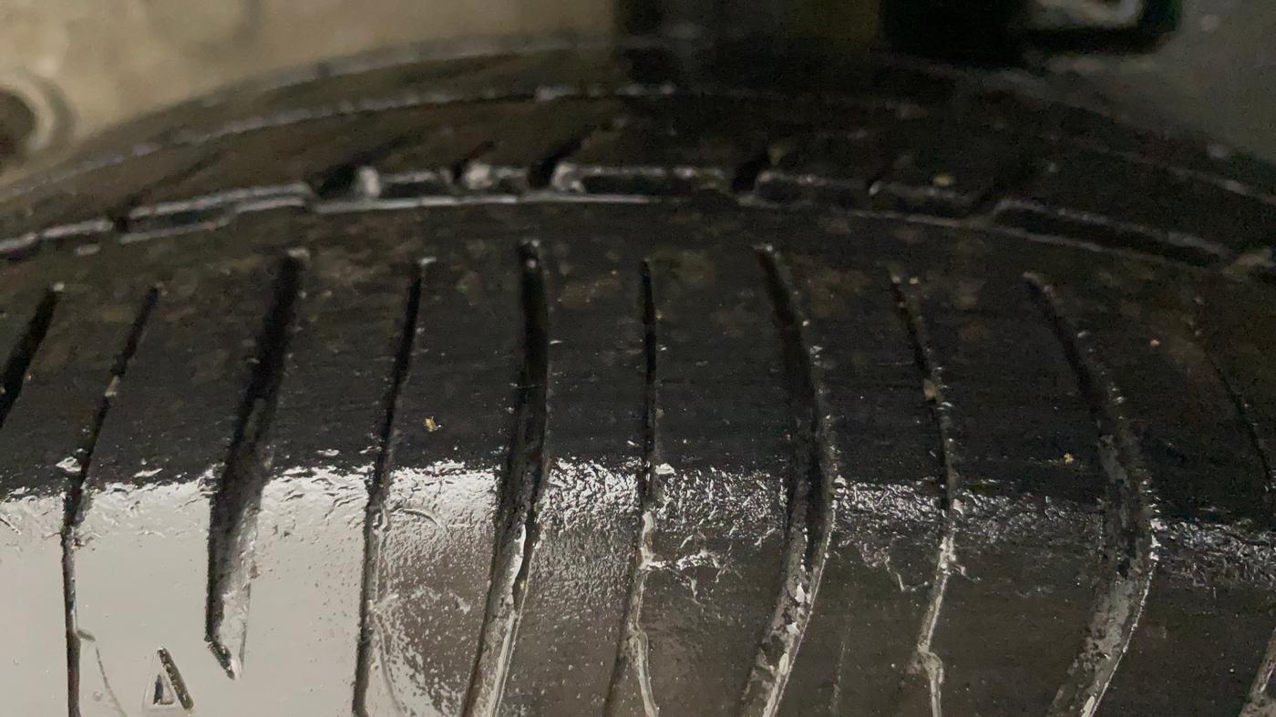 2011 Toyota Etios G, Petrol, Manual, 93,524 km, Left Rear Tyre Tread