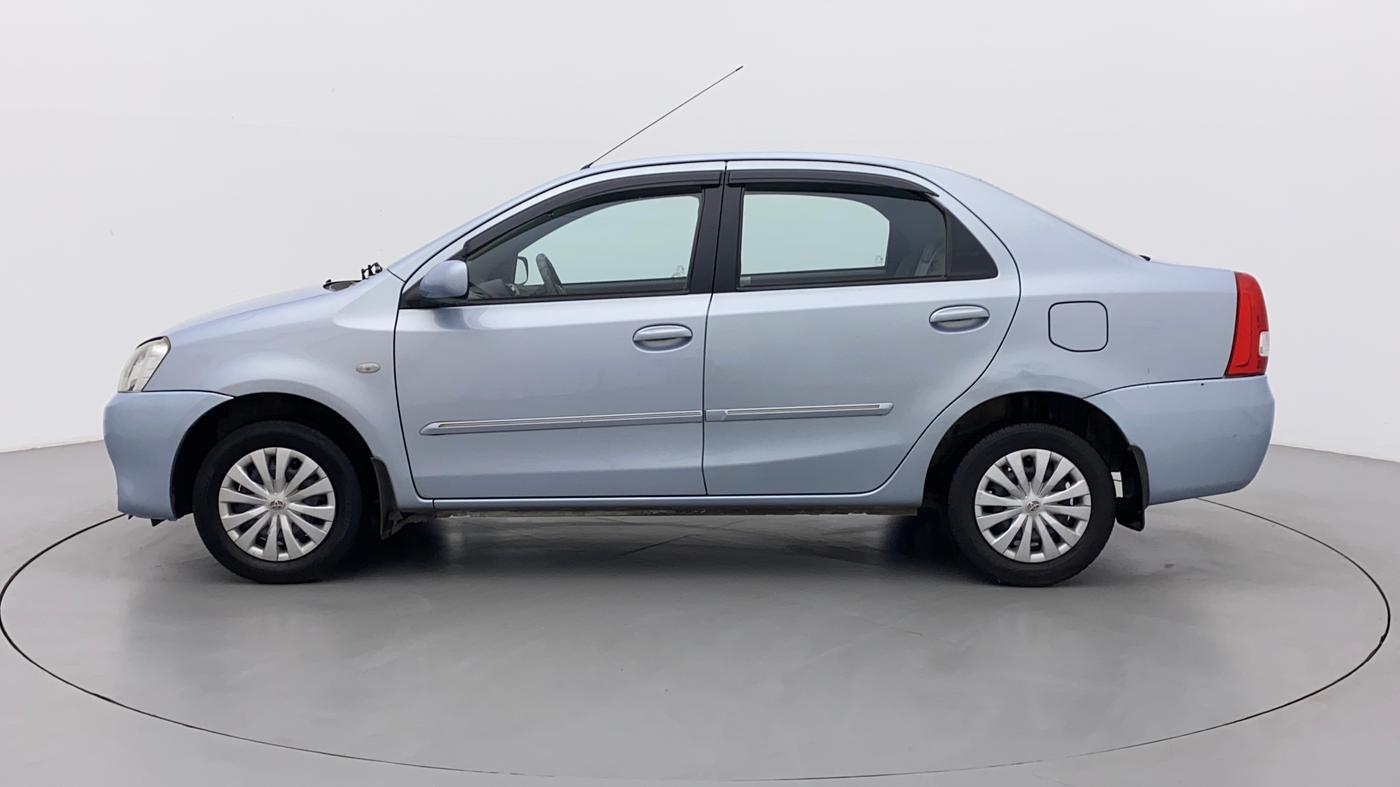 2011 Toyota Etios G, Petrol, Manual, 93,524 km, Left Side
